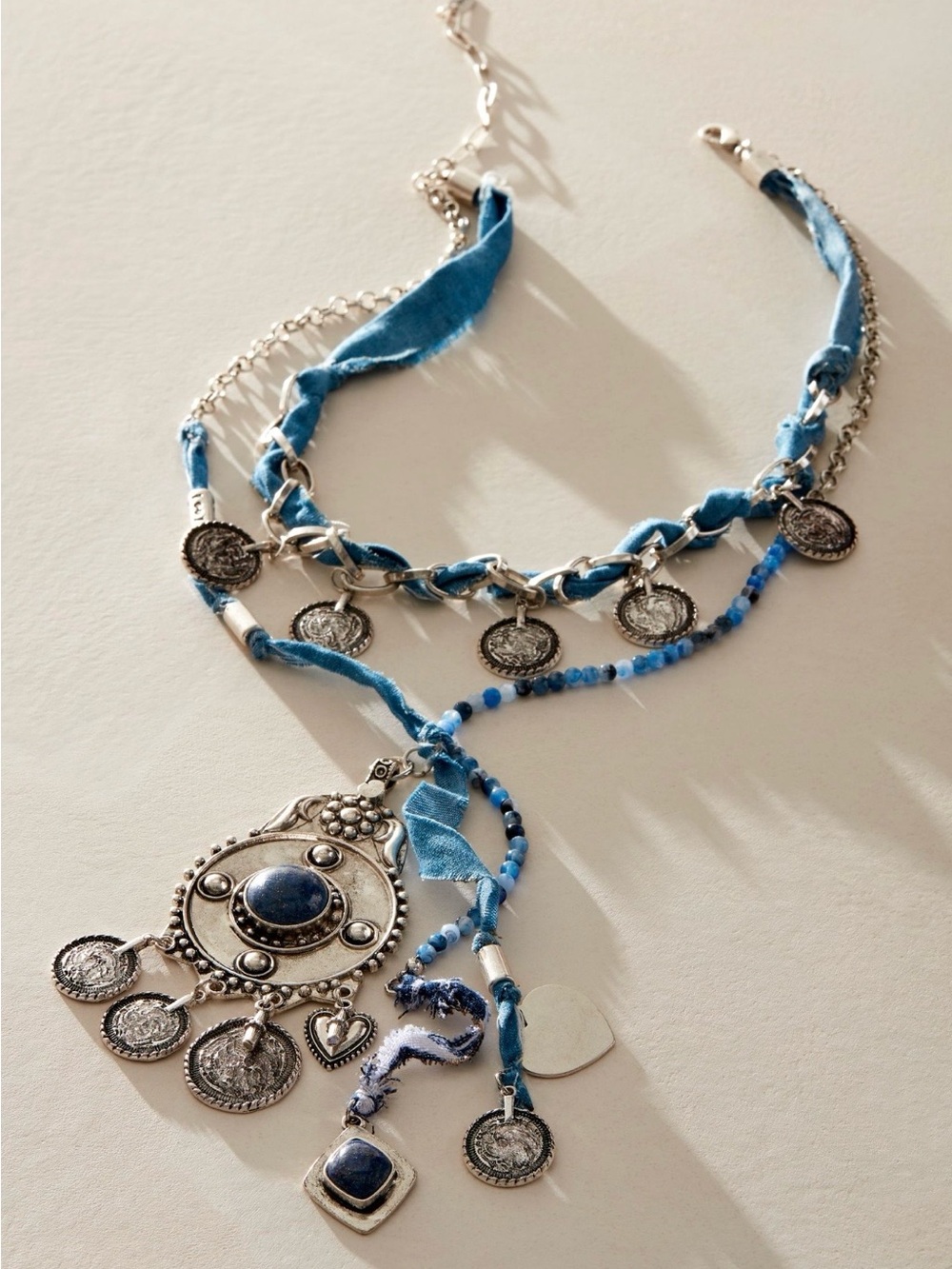 Free People Jackie Mega Charm Necklace